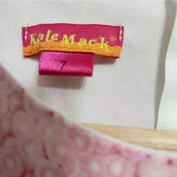 Kate Mack Girls' Precious Pearl Chiffon Dress - Picture 10 of 12